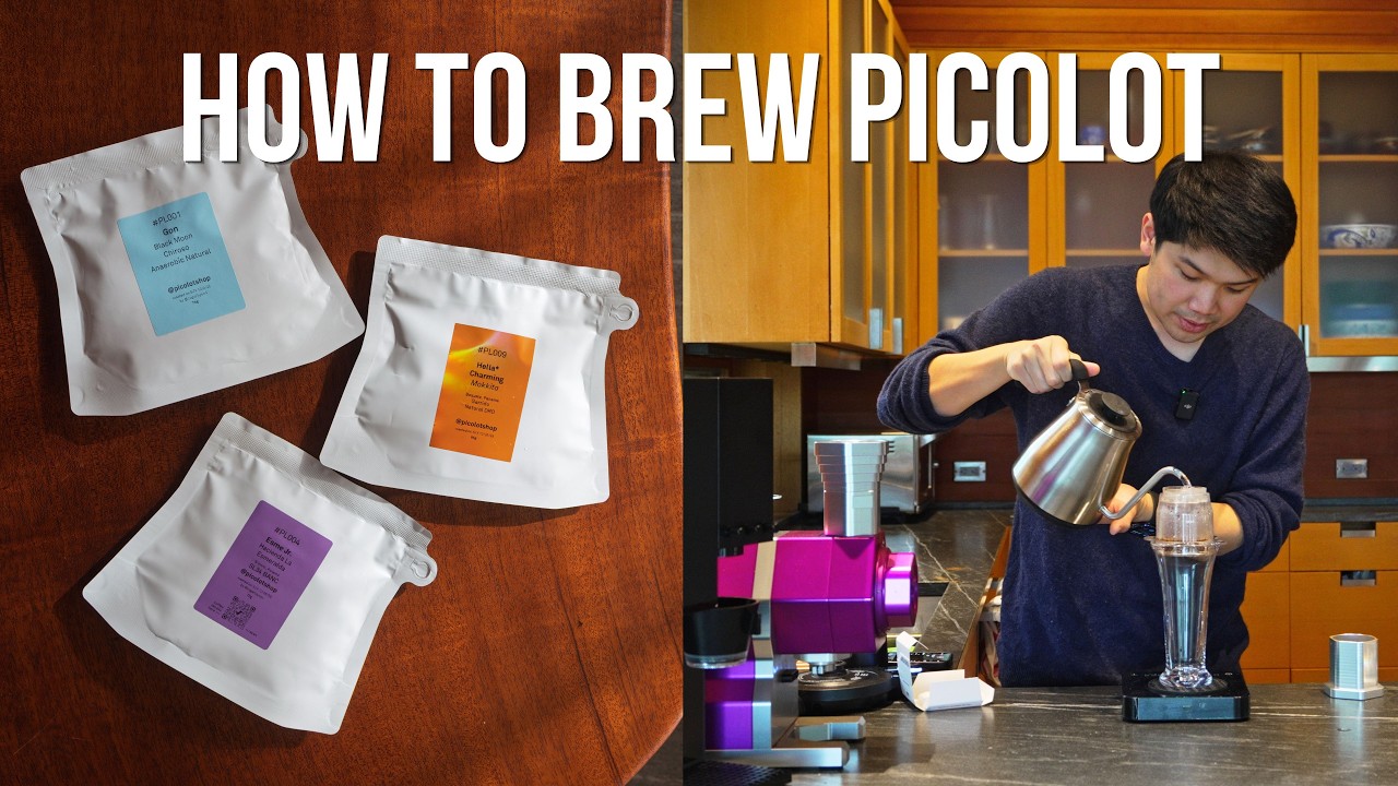 HOW TO BREW PICOLOT AND LIGHT ROAST COFFEE - Orea Z1