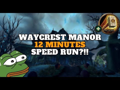 SPEEDRUN Keystone Master Tournament - Waycrest Manor +16 - Zmok Holy Paladin