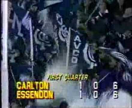 VFL 1985 R 17 - Carlton v Essendon