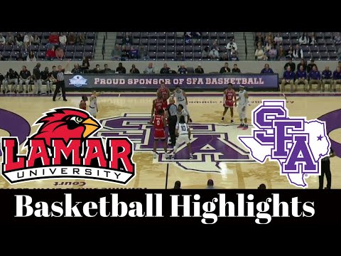 Stephen F Austin vs Lamar University | 1.17.22 | NCAA Basketball Full Game Highlights