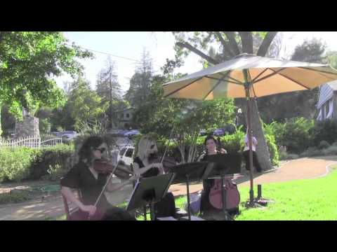 The Los Angeles String Quartet for Hire for Weddings and Events