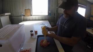 how to prepare mince meat for fishing bait plus fishing with it