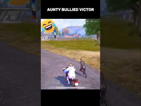 AUNTY ROCKED, VICTOR SHOCKED 🤣 #bgmi #shorts #funny #shortsvideo