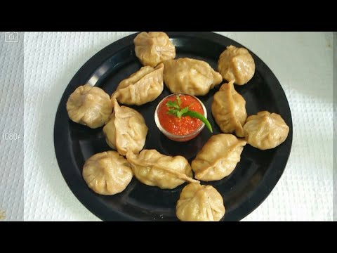 ಚೀಕನ್ ಮೋಮುಸ್/  Chicken Momos / 2 Variety Chicken Momos In Kannada / Easy Chicken Momos In Kannada