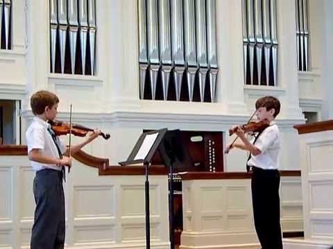 Casey Jobe and Michael Dearing's Violin Recital