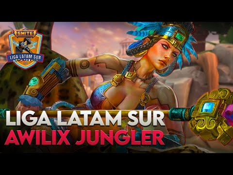 AWILIX JUNGLER, LIGA LATAM SUR - ⚡ Smite BR Conquista Campeonato