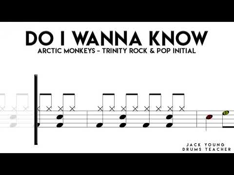 Do I wanna Know - Trinity Rock & Pop Drums : Initial (OLD)