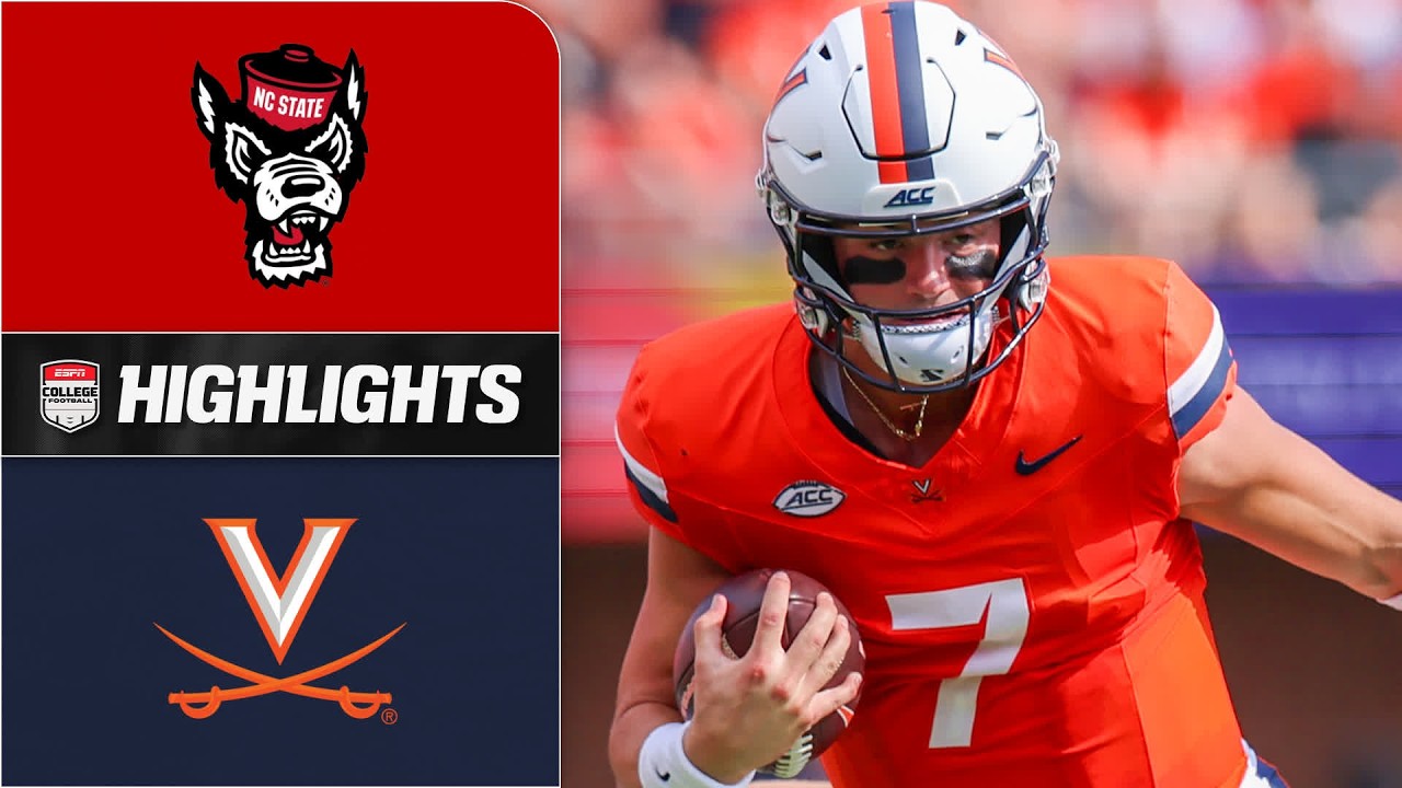 Virginia NC State college football highlights