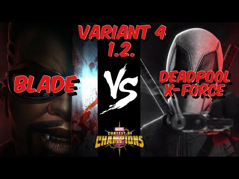 Variant 4- 1.2. Heavy spam Deadpool X-Force takedown | Marvel Contest of Champions (MCOC)