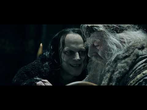 Gandalf ayuda a Theoden, El señor de los anillos, HD