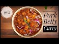Kerala Pork Belly Curry |Kerala Style Pork Gravy |How to Cook Pork
