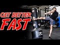 How to Kick a Heavy Bag Correctly | Muay Thai Champion