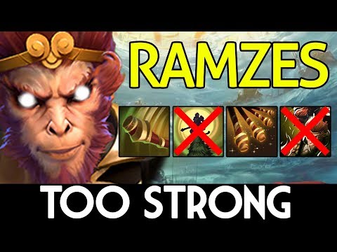 RAMZES Dota 2 [Monkey King] Solo Mid - Too Strong