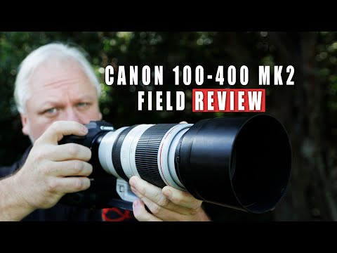 „Canon EF 100-400mm f/4.5-5.6L IS II USM“ objektyvas video
