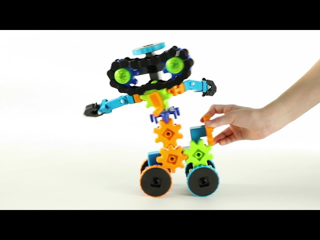 Vídeo relacionado con Learning Resources Robots en Movimiento de Gears Gears Gears, Stem, Juguete con Engranajes,Robot, niños de 5+ años de Edad