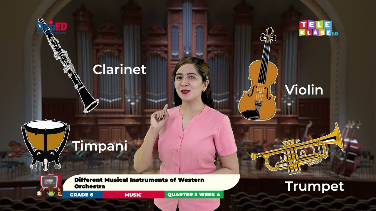 Music 6 Q3 W4 Different Musical Instruments of Western Orchestra