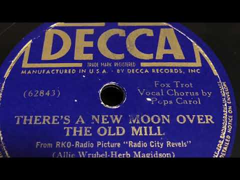 There’s A New Moon Over The Old Mill - Reggie Childs and his Orchestra 1937