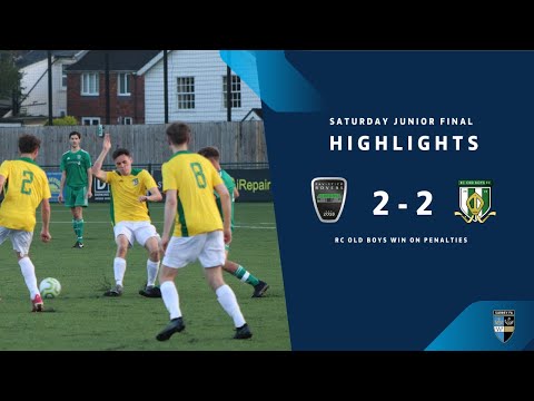 Pavletico Rovers 2 - 2 RC Old Boys | RC wins the Saturday Junior Cup Final on penalties