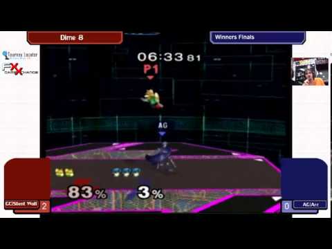 Dime 8: GC|SilentWolf vs AG|Arc - SSBM Winner's Finals