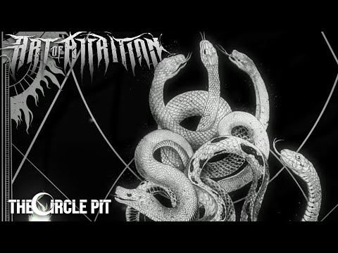 ART OF ATTRITION - To Dance in the Den of Snakes (Lyric Video) Blackened Technical Deathcore