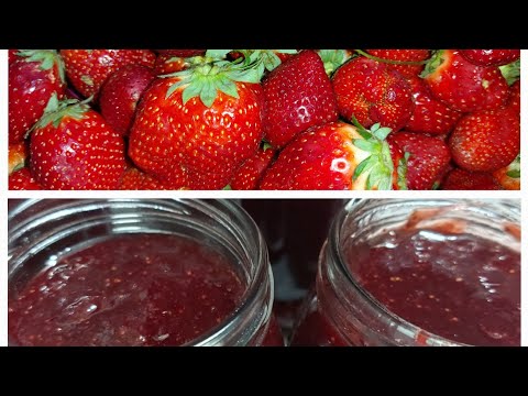 Strawberry Jam Make Quick Homemade Preserve No Pectin #jam #strawberryjam #easyjamrecipe #easyjam
