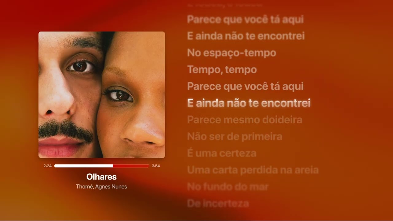 Thomé, Agnes Nunes - Olhares [Letra]