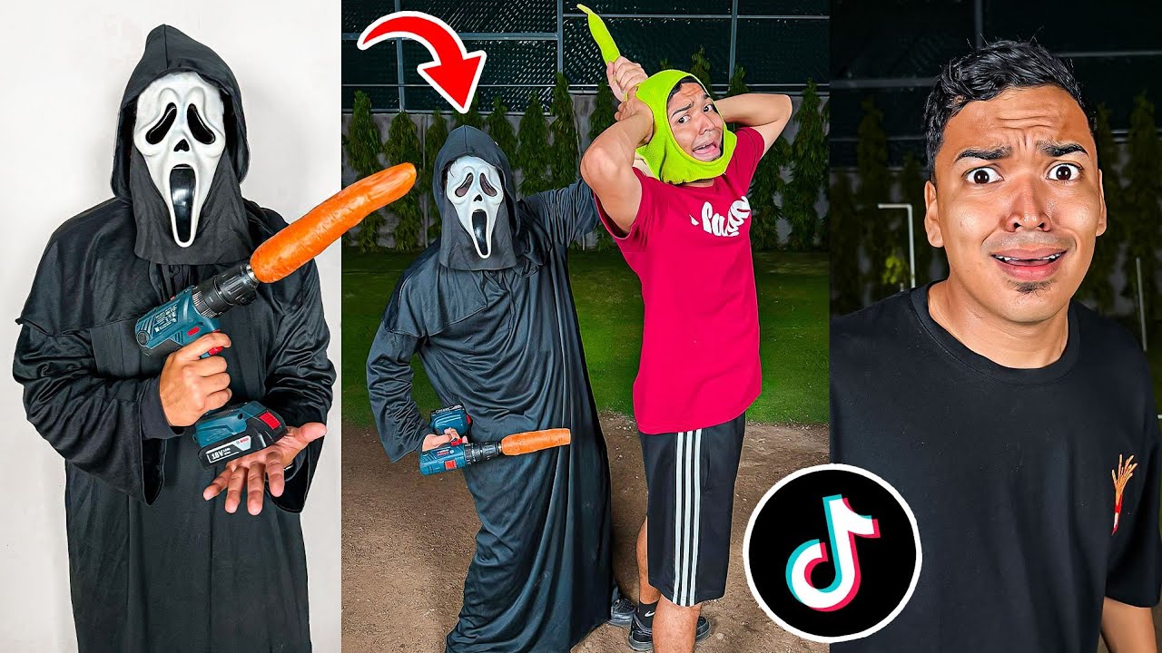  SCARY MOVIE ME VISITO EN MI CASA Y ME ATACO!! 