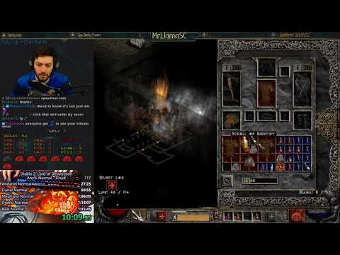 Diablo 2 - Any% SC Druid Speedruns (06/14/2018)