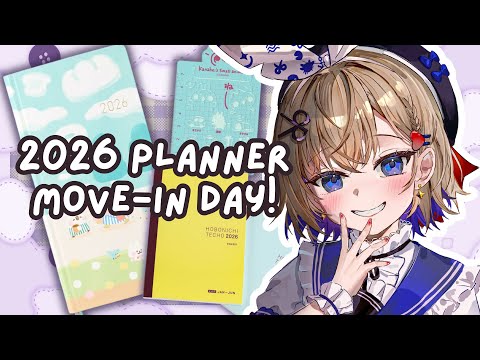 Setting Up My Hobonichi Planners & Goals for 2026 [HANDCAM]