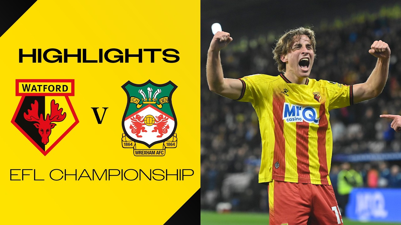 3월 18일 왓포드 FC VS 렉섬 AFC 축구하이라이트