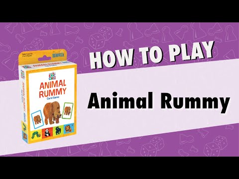 ERIC CARLE ANIMAL RUMMY