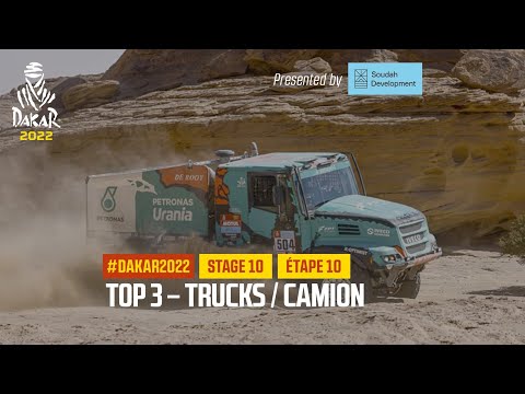 Trucks Top 3 presented by Soudah Development - Stage 10 - #Dakar2022