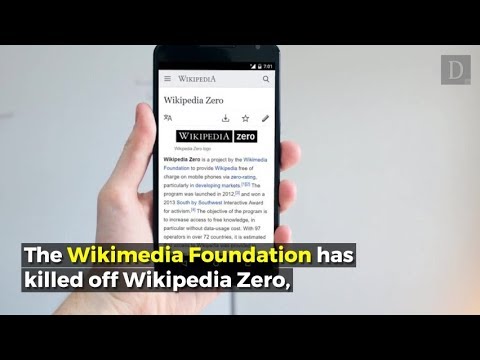 Wikipedia’s no cost version for people without mobile data plans is dead