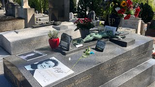 Edith Piaf’ın mezarı 🥀 Paris Père Lachaise Mezarlığı