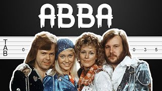 Sos - ABBA Guitar Tutorial, Guitar Tabs, Guitar Lesson