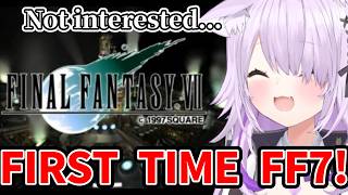 Okayu Gets SUPER Excited Playing FF7 for the First Time   Nekomata Okayu Clips #1（Spoilers）