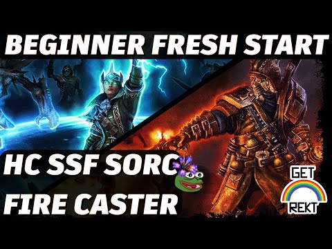 [HC SSF] Grim Dawn Beginner Playthrough - Fire Blackwater Cocktail Sorc - Part 1: Act 1-4