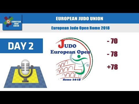 European Judo Open Women - Rome 2018 - day 2