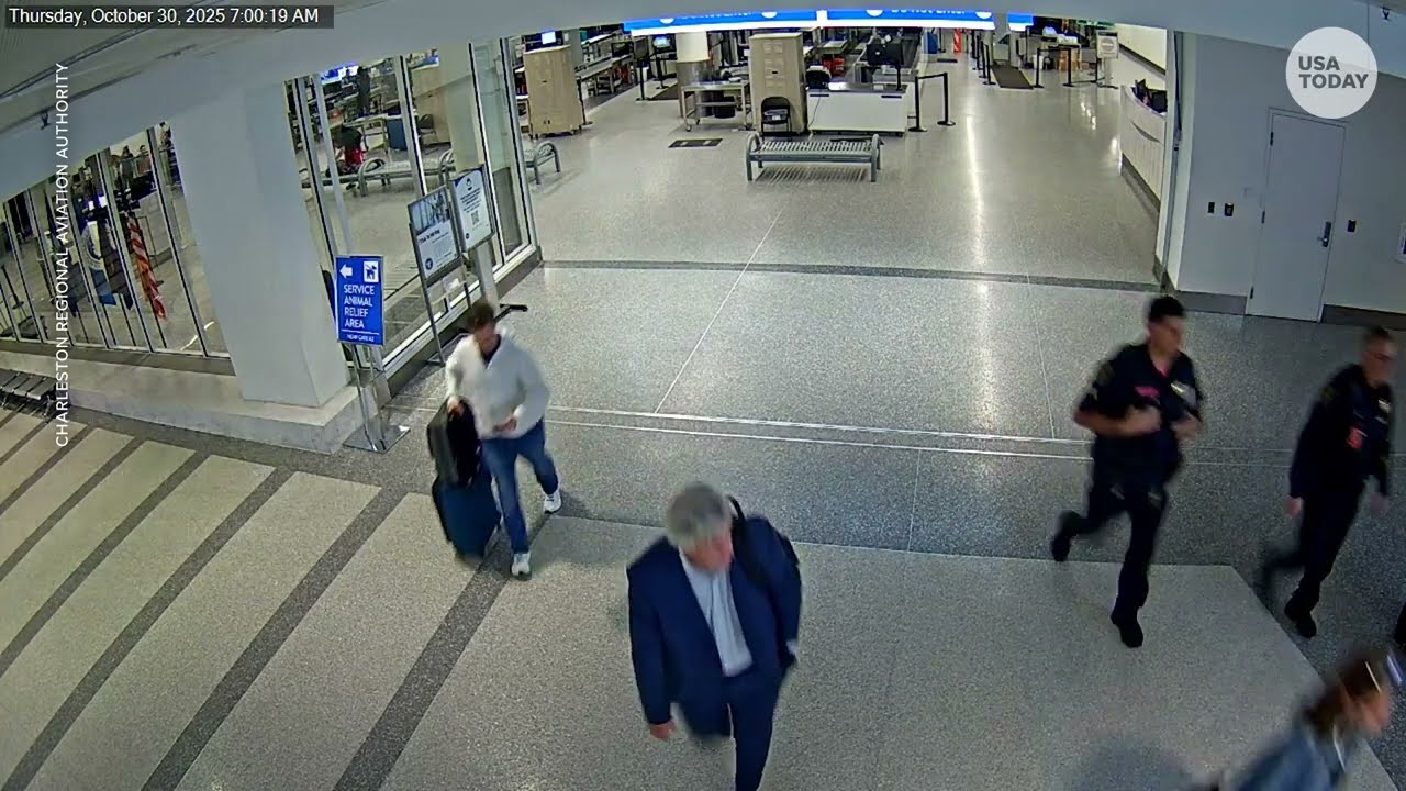 Security footage released from Rep. Nancy Mace's airport incident