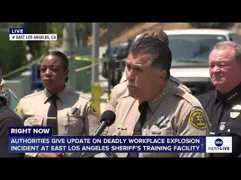 Sheriff's deputies killed in explosion at law enforcement training facility in Los Angeles