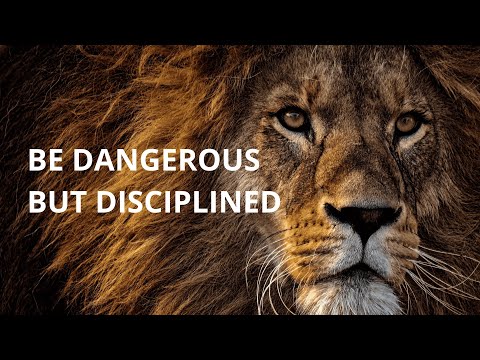 BE DANGEROUS BUT DISCIPLINED - Best Hardcore Motivational Speech