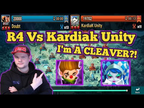 I'm A Cleaver?! Siege Tournament Round 4 VS Kardiak Unity - Summoners War