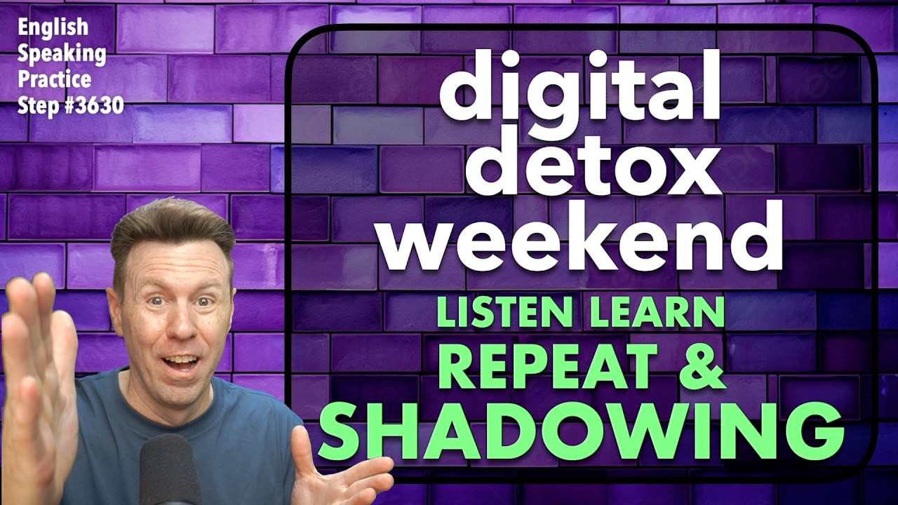 SHADOWING: English SPEAKING Skills: Repeat After Me & SHADOW ME