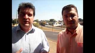 Professor Haniel recebendo o apoio de Gazzetta