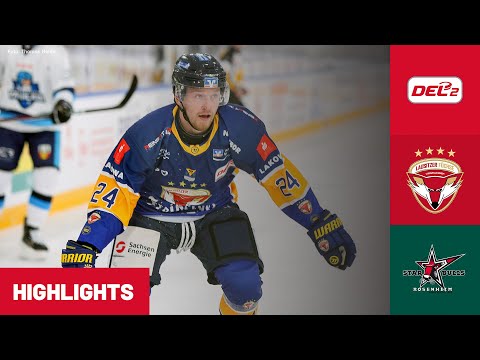 DEL2: Lausitzer Füchse vs. Starbulls Rosenheim | Highlights - 7. Spieltag