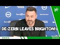 I hope to RETURN to PREMIER LEAGUE one day! | De Zerbi explains his Brighton exit
