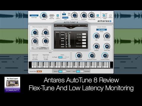 Antares AutoTune 8 Review - Flex-Tune And Low Latency Monitoring