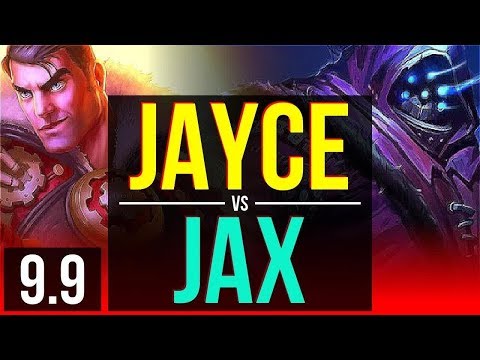 JAYCE vs JAX (TOP) | Korea Challenger | v9.9