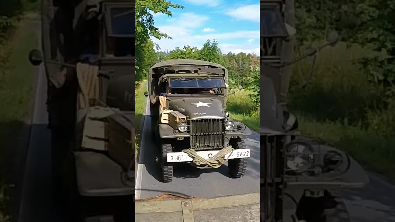 Road driving GMC CCKW 353