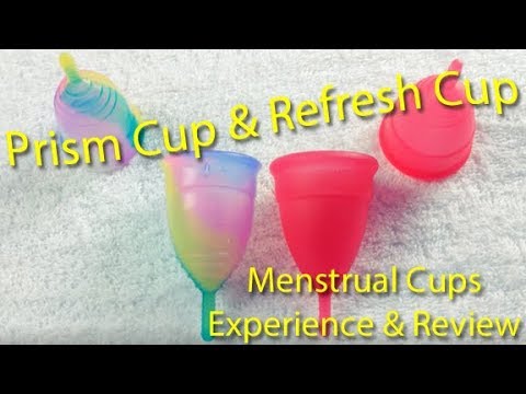 Prism Cup and Refresh Cup - Menstrual Cup Experience & Review